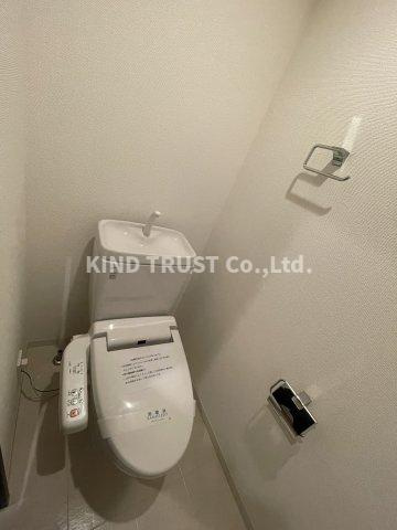 アスヴェル梅田北のトイレ|コンパクトで使いやすいトイレです