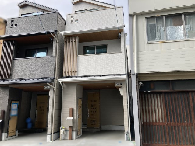 衣笠高橋町1号地の外観|おしゃれな外観です