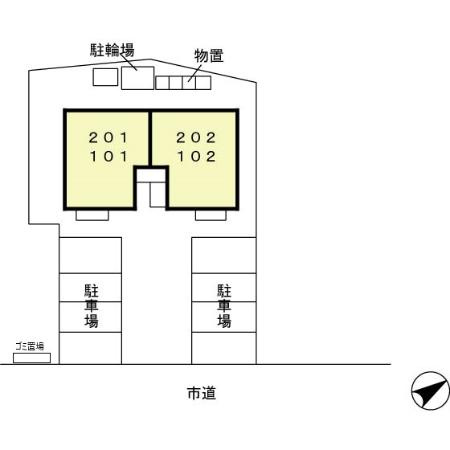 ウィル リジェールの区画図