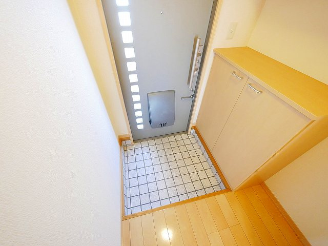ラ　サンテの玄関|シンプルで使いやすい玄関です