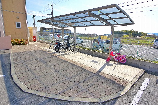 ラ　サンテのその他共用部分|駐輪スペースです