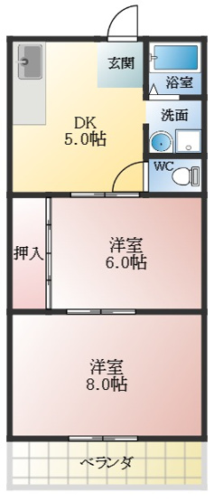 【間取り】 | 第二セイワコート