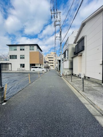 文京区小石川２丁目売地の前面道路含む現地写真|前面道路