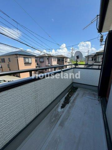 岩出市中島戸建のバルコニー
