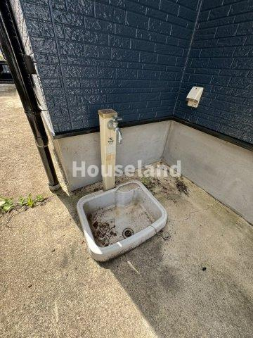 岩出市中島戸建の庭