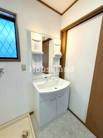 岩出市中島戸建の独立洗面台