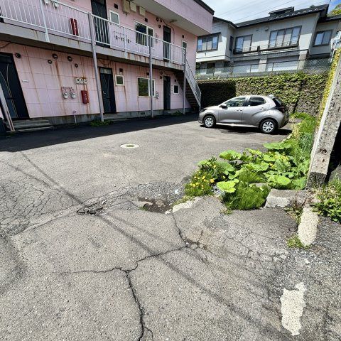 サイレントビレッジの駐車場