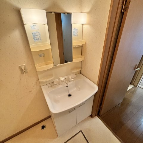 サイレントビレッジの洗面所