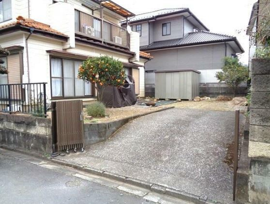 【中古】比企郡鳩山町赤沼中古住宅の庭|お庭が付いています