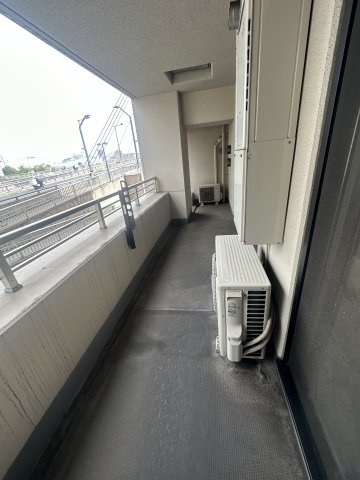 プレシス八丁堀リバーフロントのバルコニー