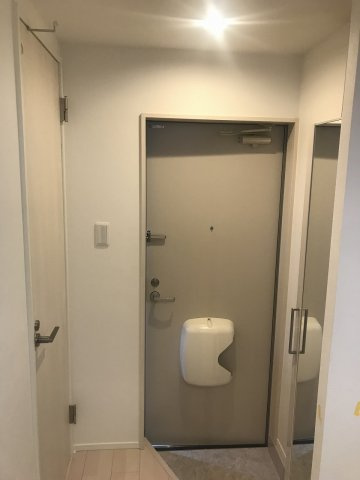 ハーモニーテラス鶴田Ⅱの玄関