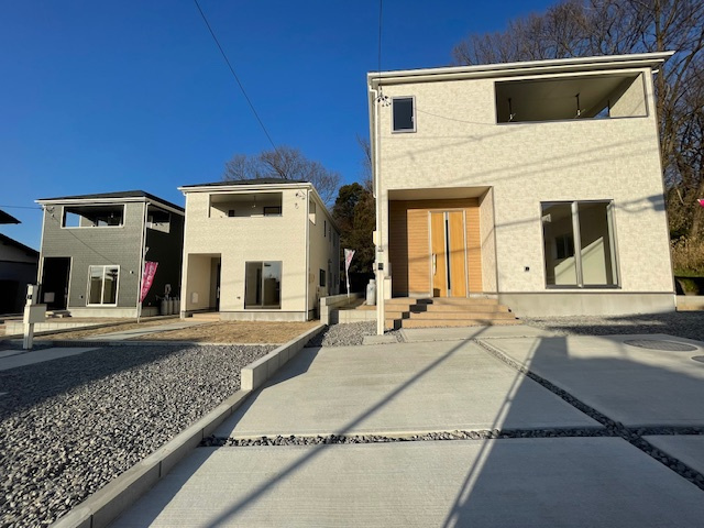 守山区中志段味　第１　（仲介手数料無料）の外観|新築戸建の事はマックバリュで住まい相談へお任せください。