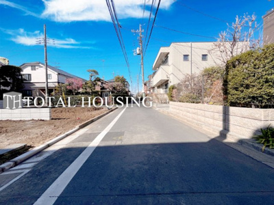【前面道路含む現地写真】 | 練馬区貫井4丁目　新築戸建　全2棟