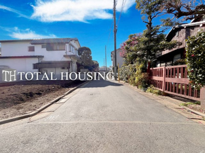 【前面道路含む現地写真】 | 練馬区貫井4丁目　新築戸建　全2棟