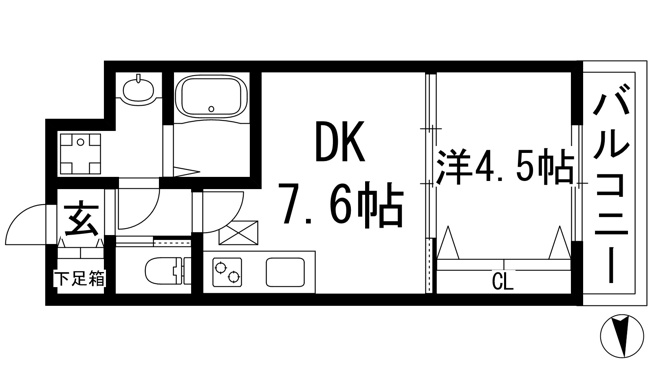 【間取り】 | リトラル西宮北