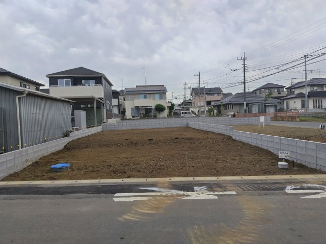 鴻巣市登戸の売地の外観