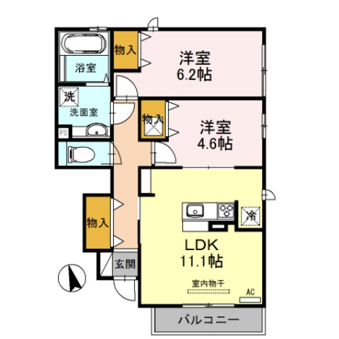 【間取り】 | チェールアルコ