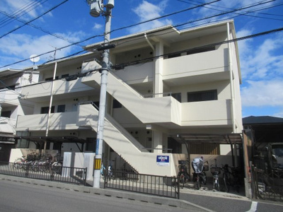【外観】 | 高井田ハイツ（永和賃貸） | 外はこのようになっています