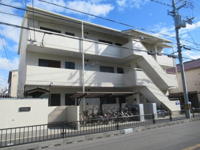 【外観】 | 高井田ハイツ（永和賃貸） | 外観もきれいです