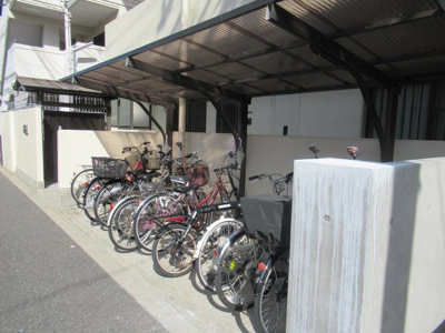 【その他共用部分】 | 高井田ハイツ（永和賃貸） | 駐輪場です