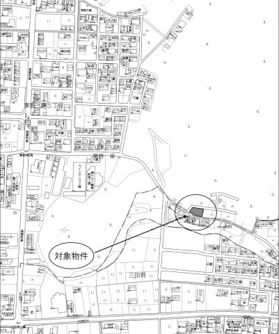 土地 粟野東５丁目の地図|地図