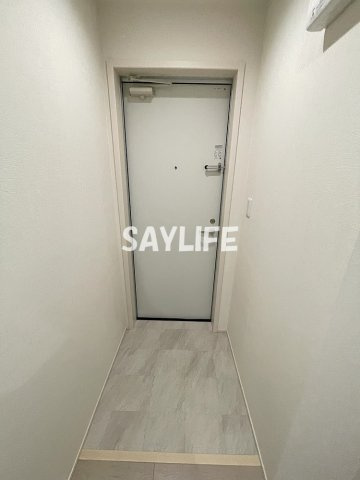 ハイツBluebellの玄関