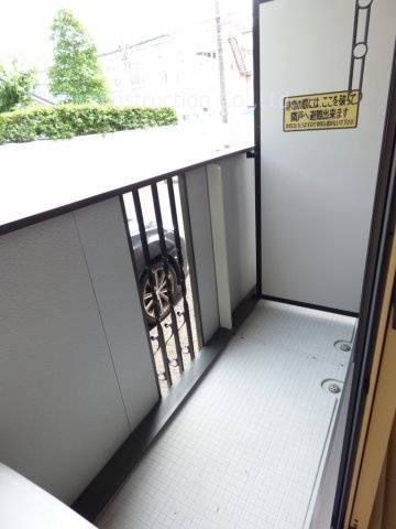 ベルセゾンのバルコニー