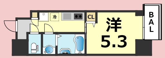 【間取り】 | フォーリアライズ昭和南通Ⅰ