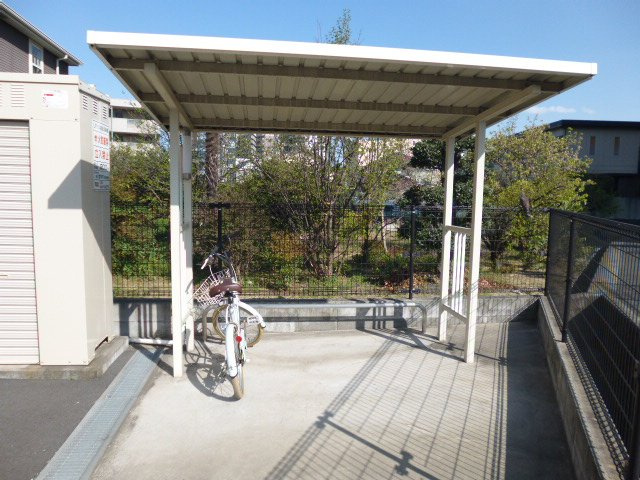 倉敷市老松町３丁目のアパートのその他共用部分|駐輪場