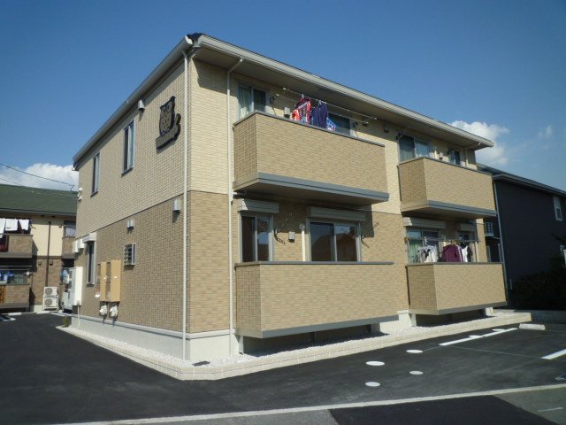 倉敷市老松町３丁目のアパートの外観