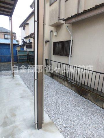 坂戸市鎌倉町中古戸建の庭