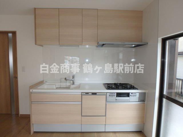 坂戸市鎌倉町中古戸建のキッチン
