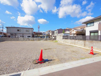 【外観】 | 現地写真（建物の建築工事を開始する前に撮影したものです）※現地に係員は常駐しておりません。