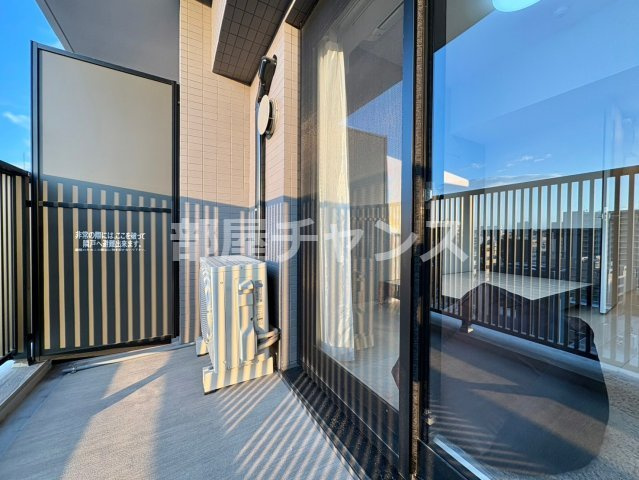 メイクス今池PRIMEのバルコニー