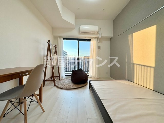 メイクス今池PRIMEの寝室|落ち着いた色調の寝室です