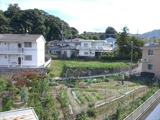 広島市安佐北区落合南２丁目のアパートの展望|募集のお部屋（201号室）からの眺望です！