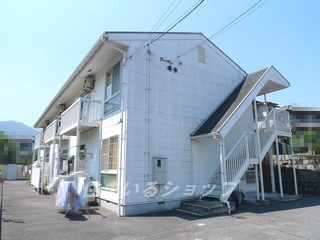 広島市安佐北区落合南２丁目のアパートの外観