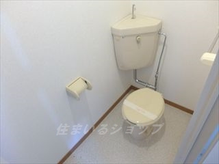 広島市安佐北区落合南２丁目のアパートのトイレ