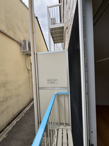 ベルトピア岩倉のバルコニー