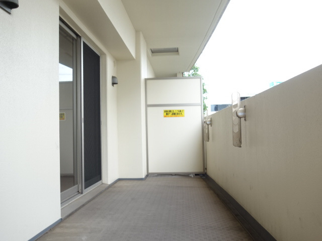 リュイール桃山台のバルコニー