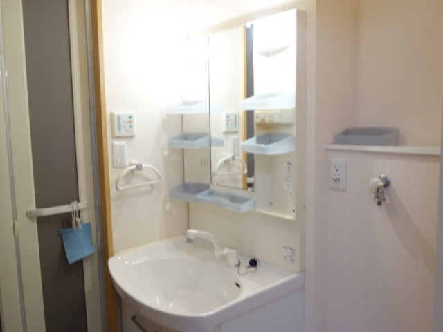 リュイール桃山台の洗面所