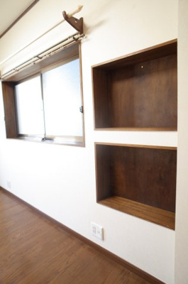 【内装】 | 睦マンション | ここの収納に何飾ろうかな。が楽しい！
