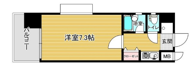 【間取り】 | リファレンス東公園Ⅱ