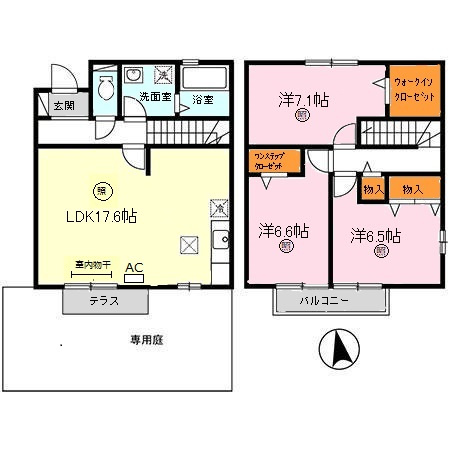 ブリッサの間取り