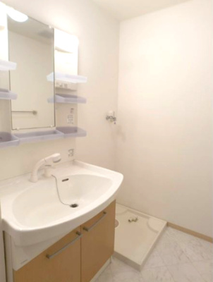 【洗面所】 | ヴィルヌーヴ | ※イメージ　同物件別号室の写真