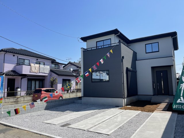 本庄市小島１１期　の外観|１号棟現地外観（2024年03月31日）撮影