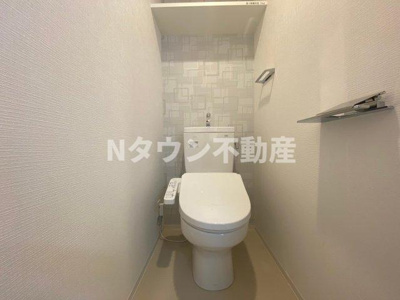 【トイレ】 | エスリード栄 THE PARK | ゆったりとした空間のトイレです