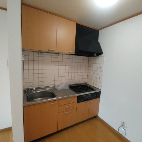 ベルシーヌ鷲別のキッチン|きれいなキッチンです