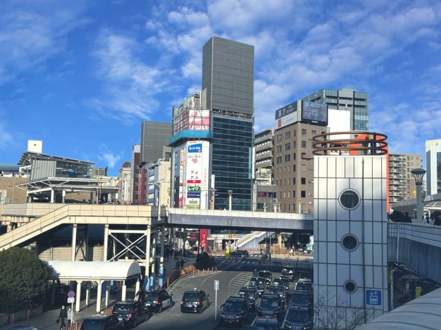南大門上野駅前ビルの周辺