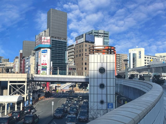 南大門上野駅前ビルの周辺